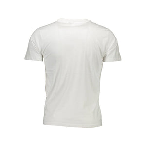 Sergio Tacchini White Cotton Men T-Shirt