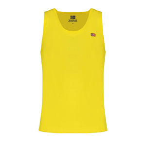 Norway 1963 Yellow Cotton Men Tank Top
