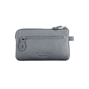 Sergio Tacchini Blue Leather Men Wallet
