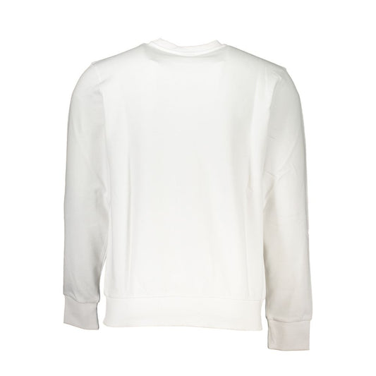 North Sails White Cotton Men Sweater