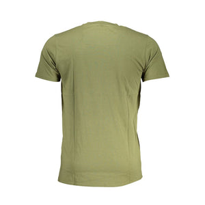 Cavalli Class Verde Cotton Men T-Shirt