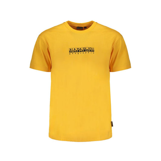 Napapijri Arancione Cotton Men T-Shirt