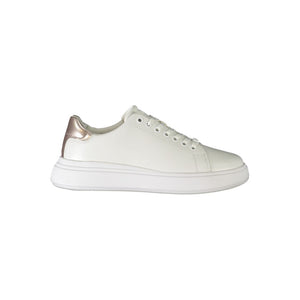 Calvin Klein White Leather Women Sneaker