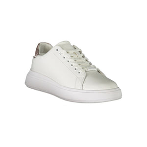 Calvin Klein White Leather Women Sneaker