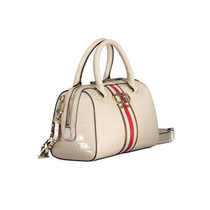 Guess Jeans Beige Polyurethane Women Handbag