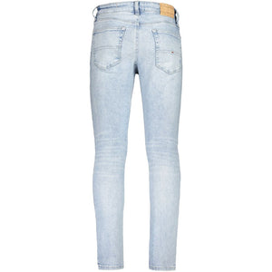Tommy Hilfiger Blue Cotton Men's Tapered Jean