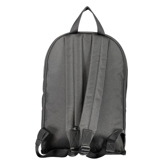 Calvin Klein Black Polyester Men Backpack