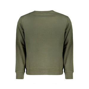 North Sails Green Cotton Men Sweater