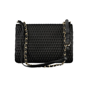 Mario Valentino Black Polyethylene Women Handbag