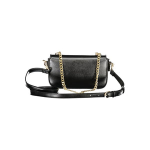Mario Valentino Black Polyethylene Women Handbag