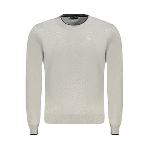 North Sails Brown Cotton Men Sweater