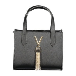 Mario Valentino Black Polyethylene Women Handbag
