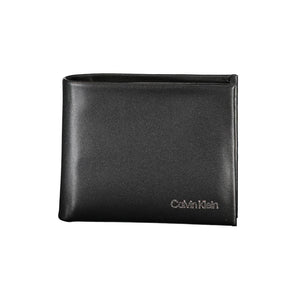 Calvin Klein Black Polyester Men Wallet