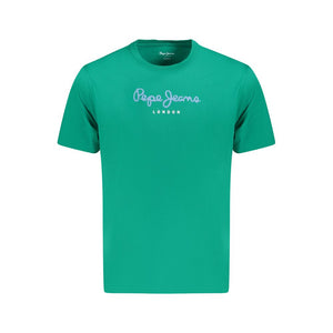 Pepe Jeans Verde Cotton Men T-Shirt