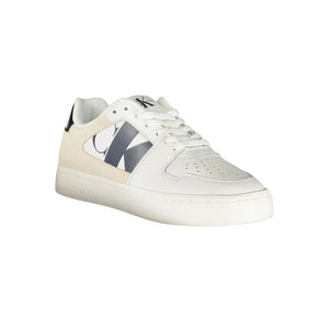 Calvin Klein White Polyurethane Women Sneaker