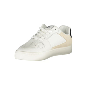 Calvin Klein White Polyurethane Women Sneaker