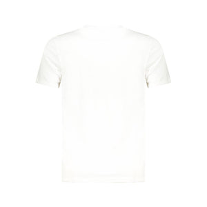 Cavalli Class White Cotton Men T-Shirt