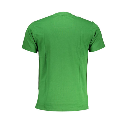 Cavalli Class Verde Cotton Men T-Shirt