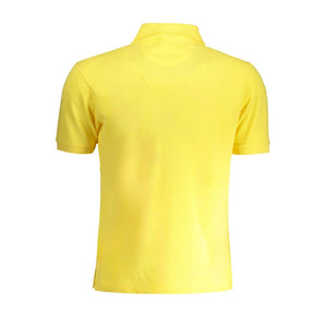 La Martina Yellow Cotton Men's Polo Shirt