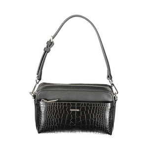 Calvin Klein Black Polyurethane Women's Handbag