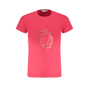 Trussardi Rosso Cotton Men T-Shirt
