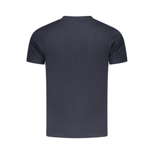 Cavalli Class Blue Cotton Men T-Shirt
