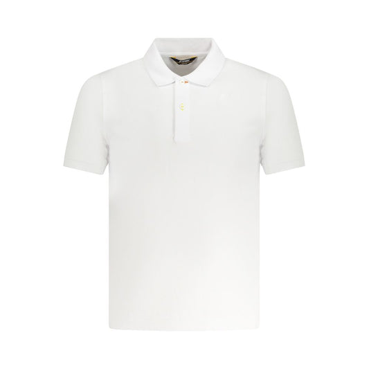 K-WAY White Cotton Polo Shirt