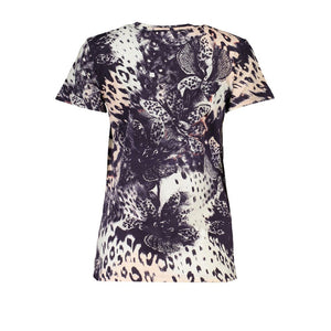 Cavalli Class Pink Cotton Women T-Shirt