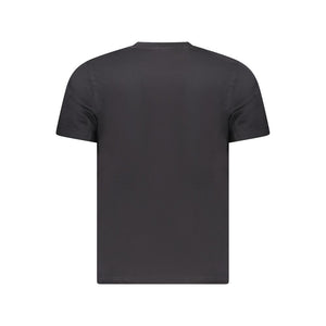 North Sails Black Cotton Men T-Shirt