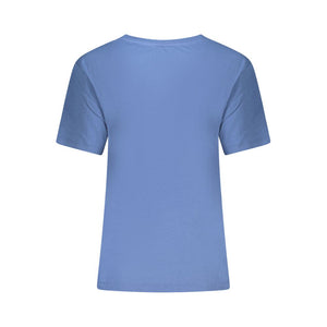 North Sails Blue Cotton Women T-Shirt