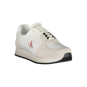 Calvin Klein White Leather Men Sneaker