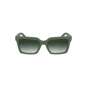 Calvin Klein Green Bio-Based Fabric Women Sunglasses