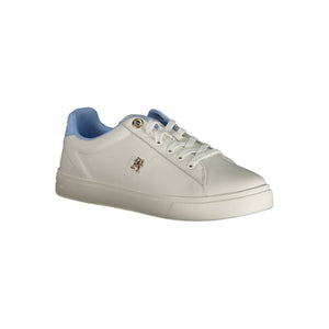 Tommy Hilfiger Light Blue Leather Women Sneaker