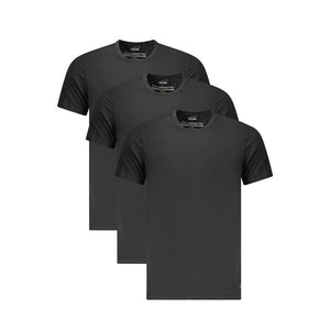 Calvin Klein Black Cotton Men T-Shirt