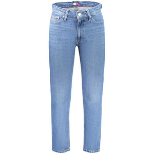 Tommy Hilfiger Blue Cotton Men Jeans