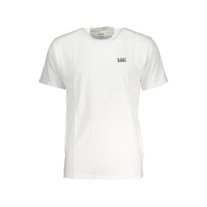 Vans White Cotton Men T-Shirt