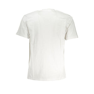 Vans White Cotton Men T-Shirt
