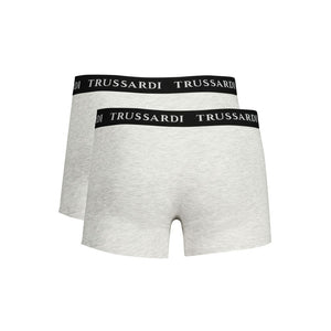 Trussardi Brown Cotton Men Boxer Underwear