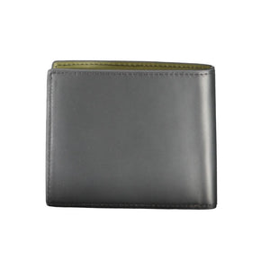Tommy Hilfiger Black Leather Men Wallet