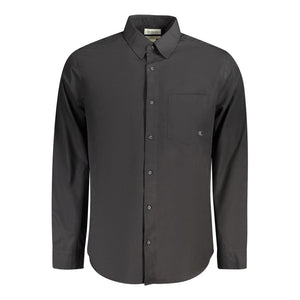 Calvin Klein Black Cotton Men's Shirt