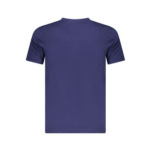 Cavalli Class Blue Cotton Men T-Shirt