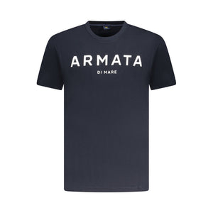 Armata Di Mare Blue Cotton Men T-Shirt