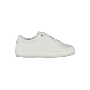 Tommy Hilfiger White Leather Women Sneaker