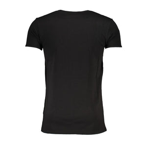 Cavalli Class Black Cotton Men's T-Shirt