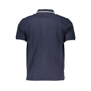 North Sails Blue Cotton Men Polo Shirt