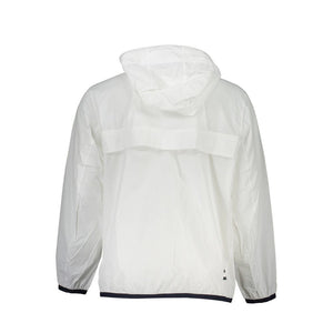 Tommy Hilfiger White Recycled Nylon Men Jacket