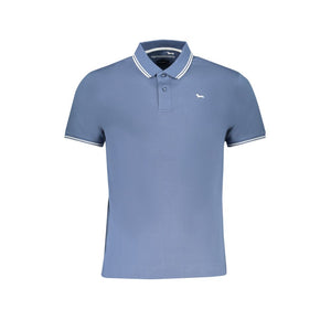 Harmont & Blaine Blue Cotton Men Polo Shirt