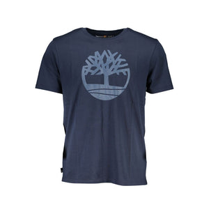 Timberland Blue Organic Cotton Men's T-Shirt