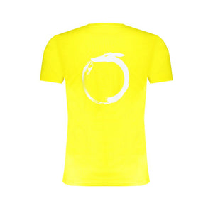 Trussardi Yellow Cotton Men T-Shirt