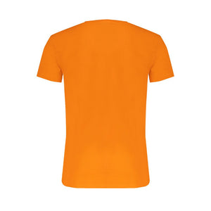 Trussardi Arancione Cotton Men T-Shirt